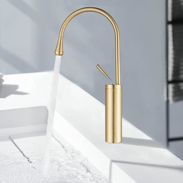 JUNSOTTOR Baderomskran - Servantblander - Servantblander i 304 rustfritt stål, moderne baderomsblanderdesign