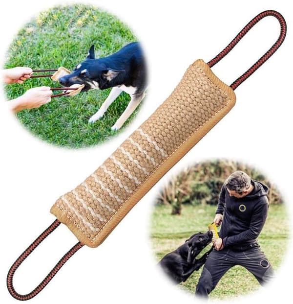 Hundeleke - PZCC - Jute Bite Tug - Robust - Holdbar - Interaktiv