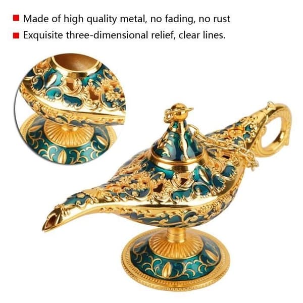 Aladdin Magic Genie Ontto Legend -lamppu - TIP