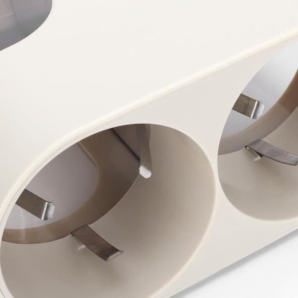 Dobbel engangskoppdispenser, papirkoppdispenser, vanndispenserorganisator koppholder