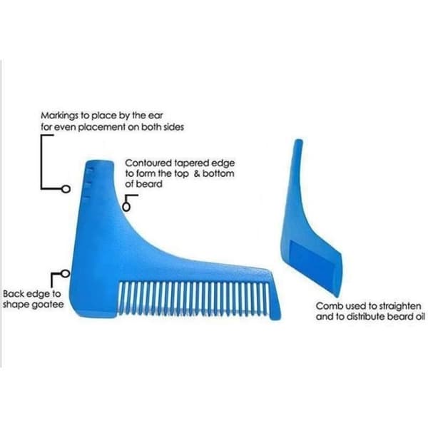 EBUY® Herre Barberingskam Skægværktøj Sort