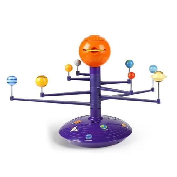 Solsystemets planetprojektor 8 planeter DIY-modellsett Steam-projektor STEAM-pedagogisk gave