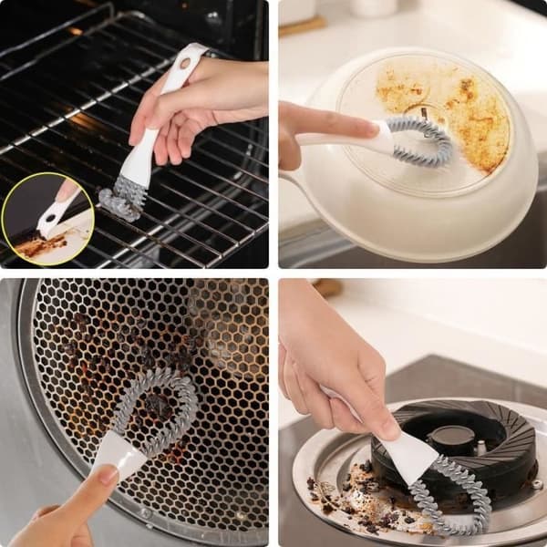 Grillborste - Ej specificerad - 16x3,5 cm - PP-plast - Ergonomisk - Effektiv rengöring