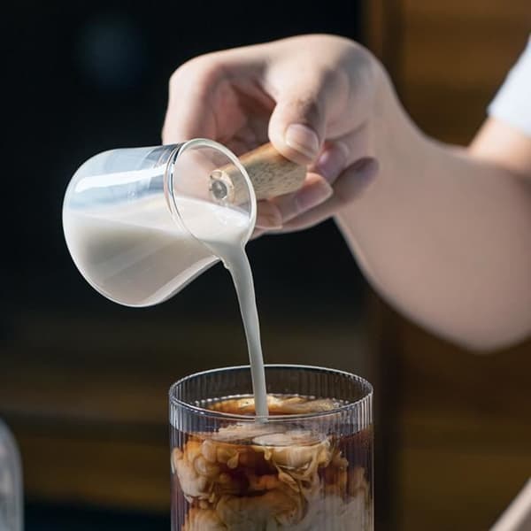 Espressokopp med trehåndtak - MOOHOP - Glass - 110ML