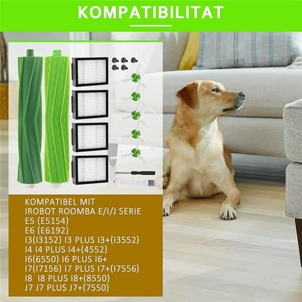 Varaosat IRobot Roomba EIJ -sarjaan I7 I7+ I3 I3+ I4 I4+ I6 I6+ I8 I8+ J7 J7+ E5 E6 E7 Lisävarustesarja
