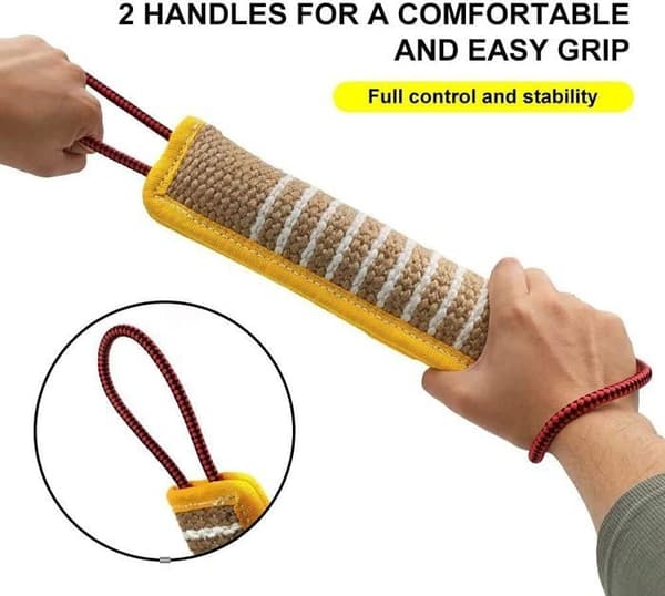 Hundeleke - PZCC - Jute Bite Tug - Robust - Holdbar - Interaktiv