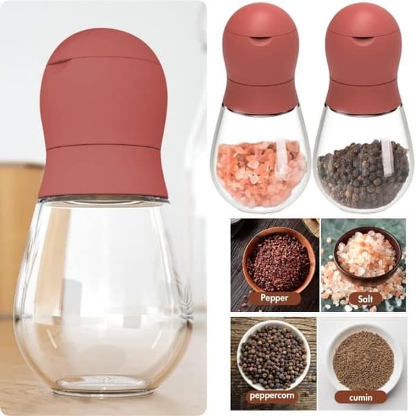 Pepparkvarn - Hög kvalitet - Rostfritt stål - Justerbar - Modern design - 150ml