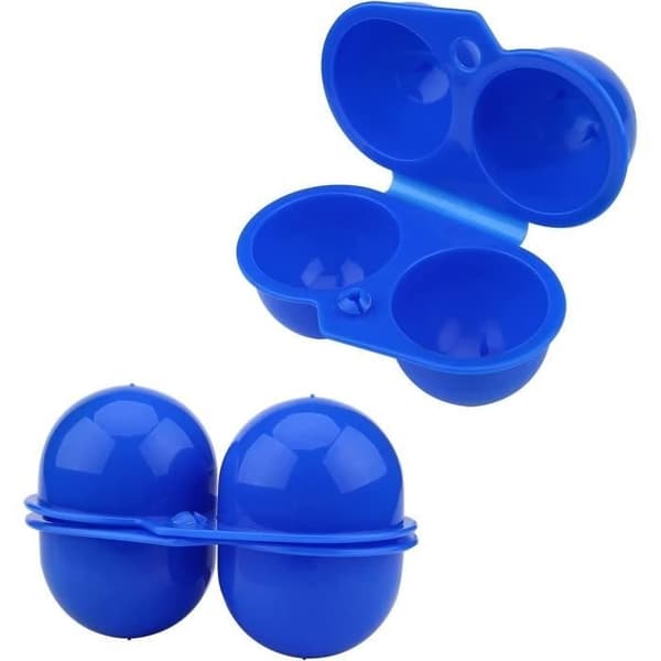 Äggförvaringslåda - Ej specificerad - 2-pack - Plast - Hopfällbar - Bärbar
