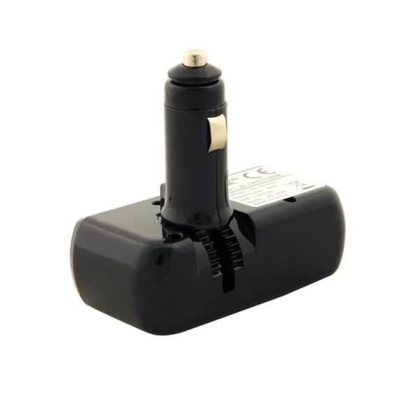 Billaddare - Tera - Dubbel USB 3.1A - 90° design - Med LED-ljus - Universell