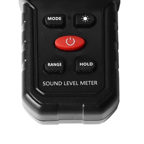 PWSHYMI S8607 Lydniveaumåler - Præcis sensor - Baggrundsbelyst LCD-skærm - Vindtæt design