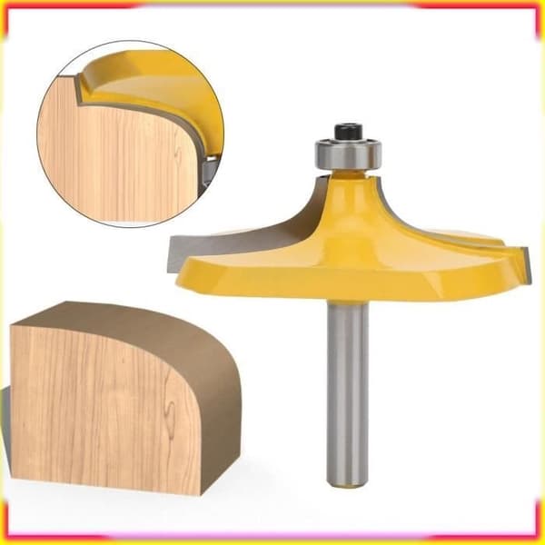 Fräsbit - ASHATA - Spårfrässats - YG6-legering - 8mm - 2 delar