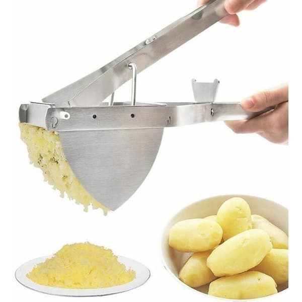 Potetmoser - Rustfritt stål - Profesjonell - Ergonomisk - Rustbestandig - 29 cm