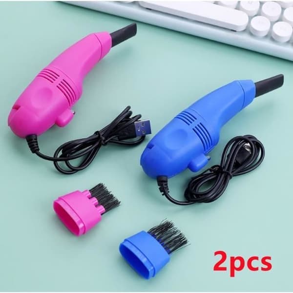 Håndstøvsuger - Uspecificeret - Bordkrummefejer - Genopladelig - USB - 2 stk.