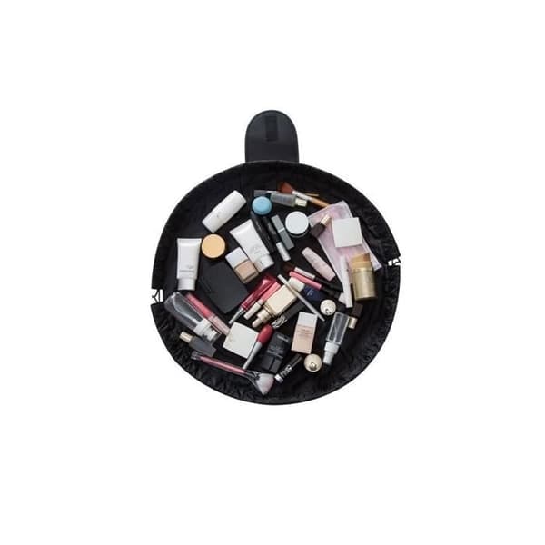 Sminkväskor - GENERIC - Expanderbar sminkväska - Vit och svart - 50 cm diameter