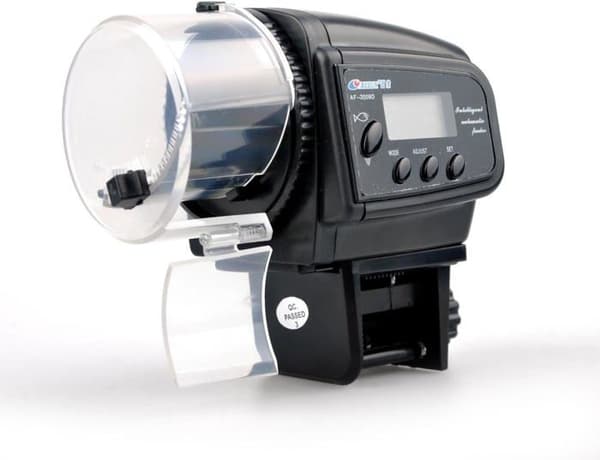 Fiskmatare, automatisk digital LED-timer för akvarium