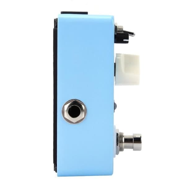 MINIFINKER Mini Wah Wah-pedal - 5 lydmoduser - Metallhus - LED-bryter