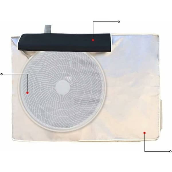 Luftkonditioneringsskydd - Ej specificerat - Utomhus - Vattentätt - UV-resistent - 96x40x70 cm