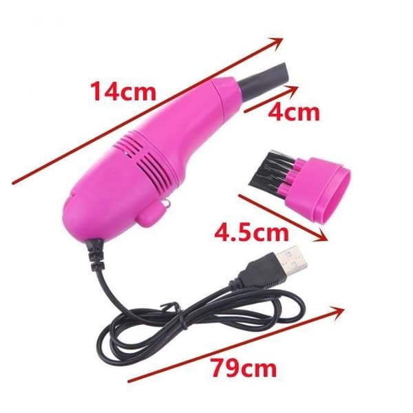 Håndstøvsuger - Uspecificeret - Bordkrummefejer - Genopladelig - USB - 2 stk.