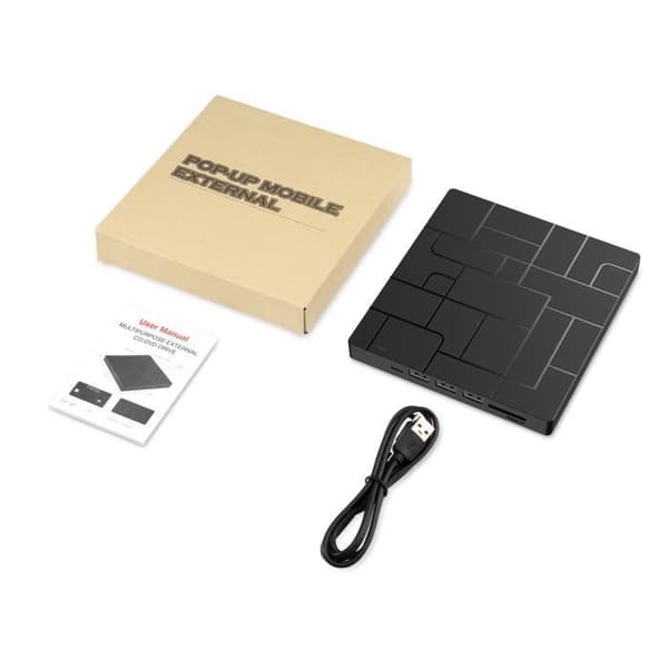 Extern USB 3.0- och typ-C CD/DVD-enhet, extern CD/DVD/-RW/ROM-brännare, höghastighetsöverföring