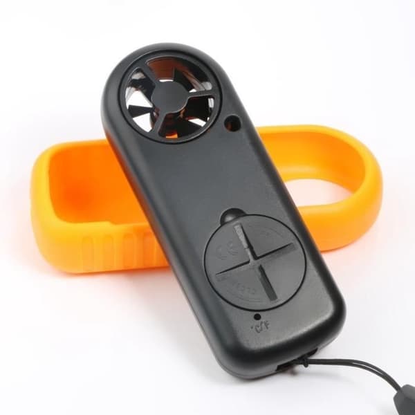 SALUTUYA Pocket Digital Anemometer - Temperaturindikator - Bærbar