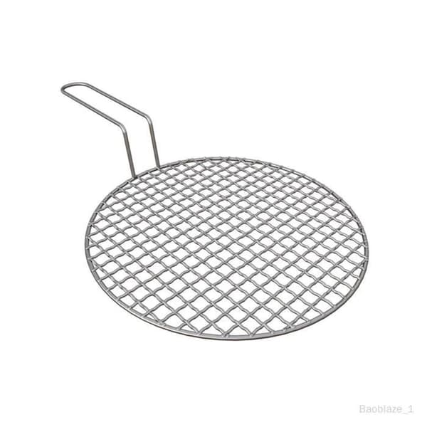 Grill - Ej specificerad - 22,5 cm - Rostfritt stål - Non-stick - Lätt och bärbar