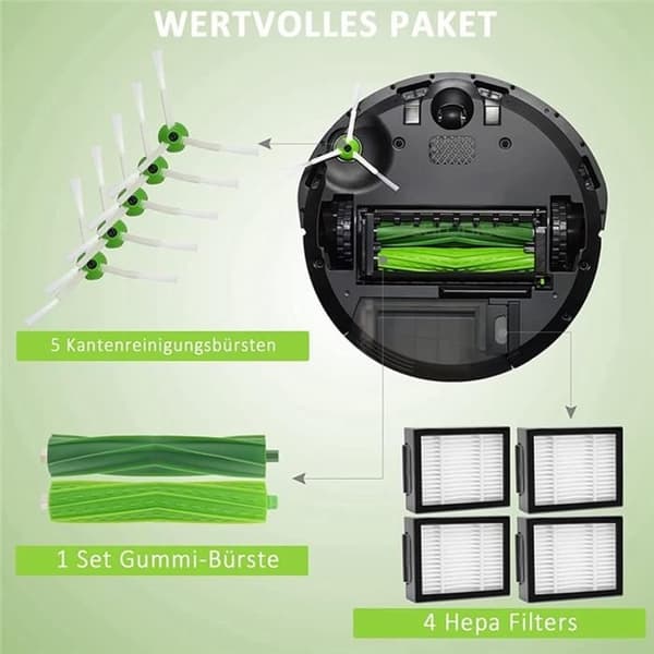 Varaosat IRobot Roomba EIJ -sarjaan I7 I7+ I3 I3+ I4 I4+ I6 I6+ I8 I8+ J7 J7+ E5 E6 E7 Lisävarustesarja