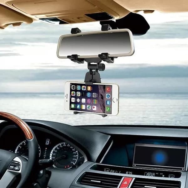 Bilspeilholder for telefon og GPS