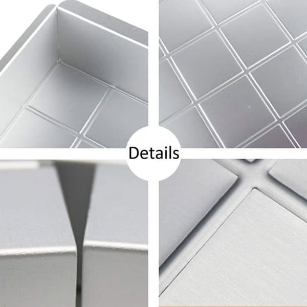 Aluminium bageform, talbageform, talbageform, fantastisk til fødselsdage, bryllupper osv.