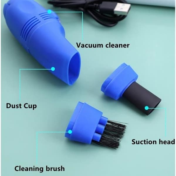 Håndstøvsuger - Uspecificeret - Bordkrummefejer - Genopladelig - USB - 2 stk.
