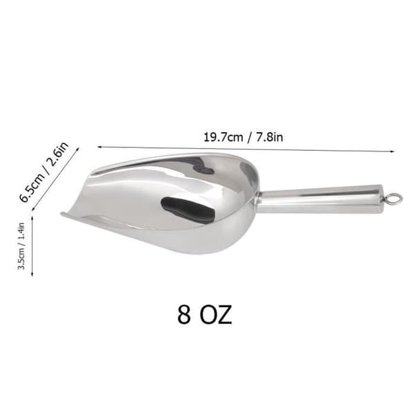 Matskje - Lanqi - Rustfritt stål - 225 g - Ergonomisk - Multifunksjonell