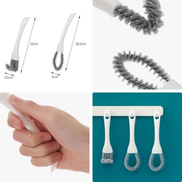 Grillborste - Ej specificerad - 16x3,5 cm - PP-plast - Ergonomisk - Effektiv rengöring
