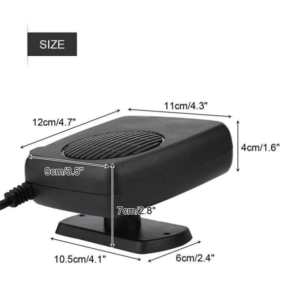 Bilfrontruteavrimer 12V 150W HB057