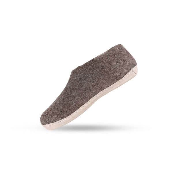 Wool Slippers (100% Pure Wool) with Suede Sole