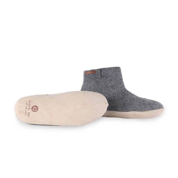 Wool Boots (100% Pure Wool) with Suede Sole