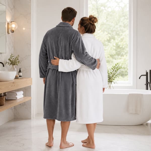 Soft bathrobe – 120 cm or 130 cm