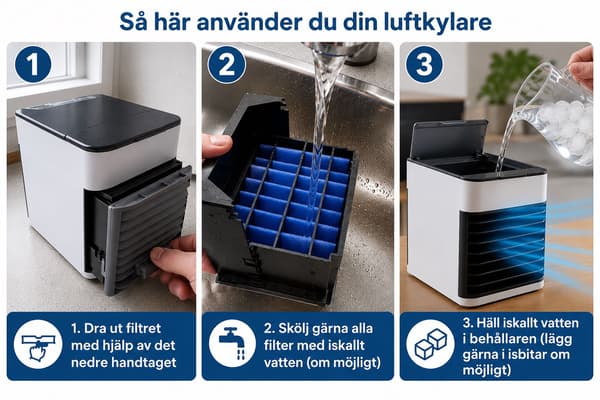 Air cooler with 3-in-1 function (Arctic Air)