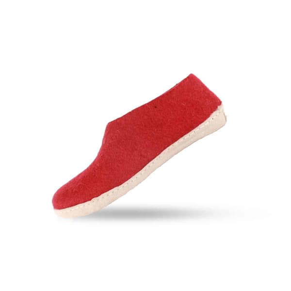 Wool Slippers (100% Pure Wool) with Suede Sole