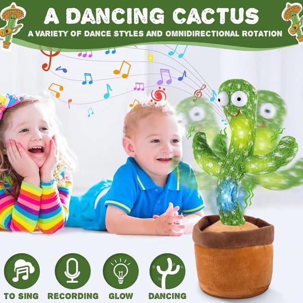 Toy Bundle: Singing Cactus & Happy Baby Crab