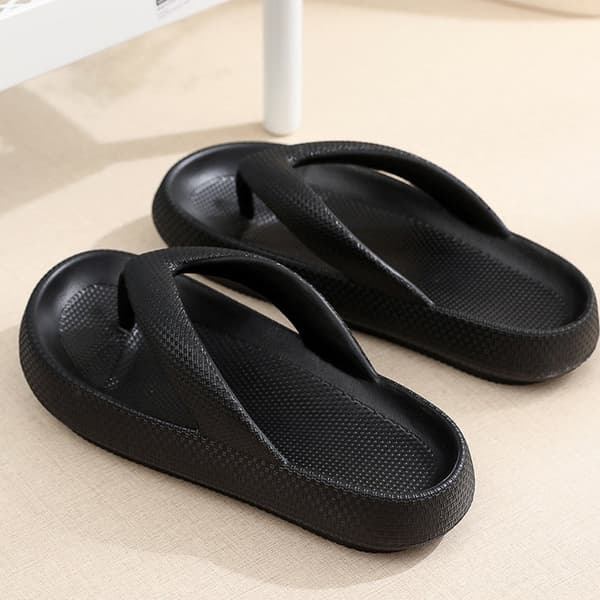 Toe-Split Slippers - Soft, Non-Slip and in Several Beautiful Colors (Known as Happy Flops)