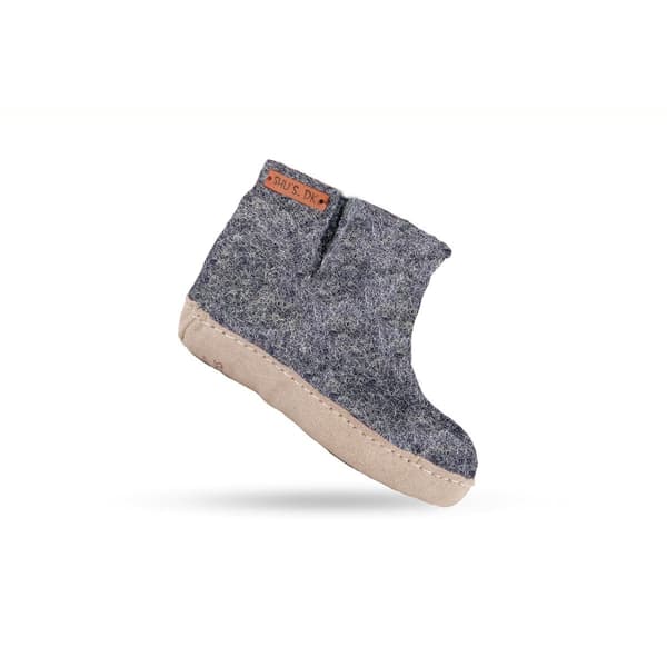 Wool Boots for Children (100% Pure Wool) with Suede Sole