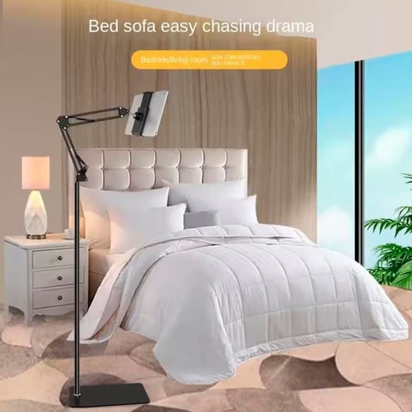 Floor Stand for Tablet and Smartphone - Adjustable and Stable Solution