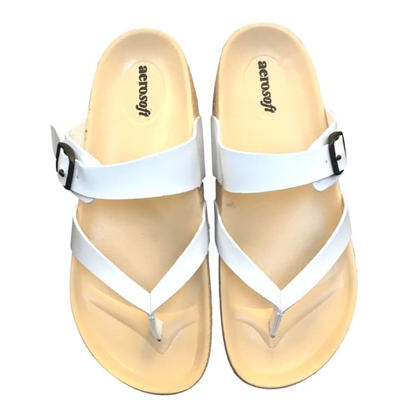 Aerosoft Soft Unisex Sandals - White or Black