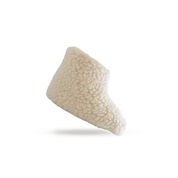 Fluffy Wool Boot (100% pure wool) – White Model