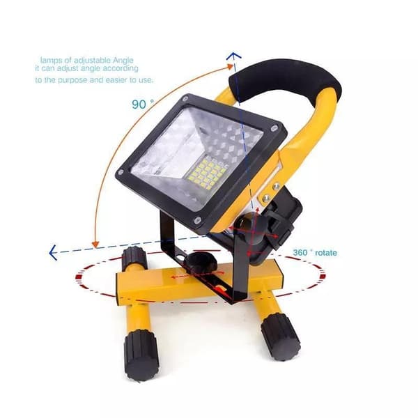 LED 50W work light (battery/mains powered)