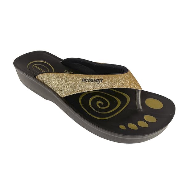 Sandals Aerosoft - Model 825 with glitter -