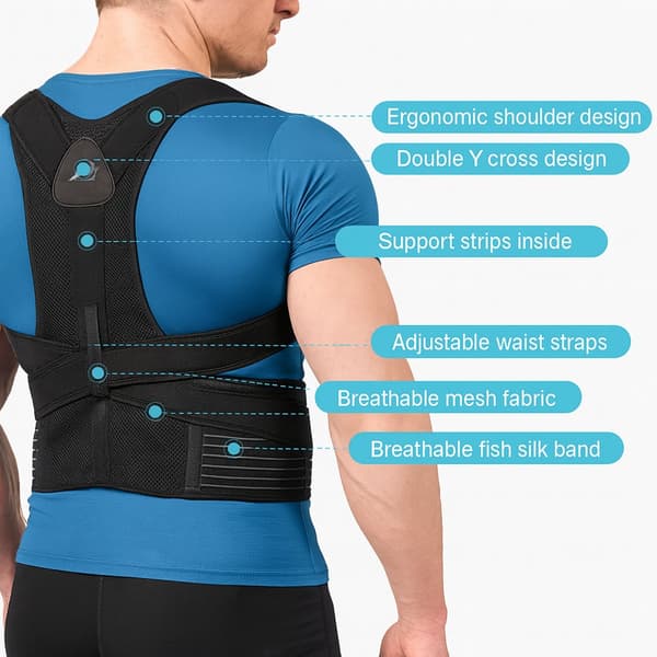 Posture Corrector Ryggstöd
