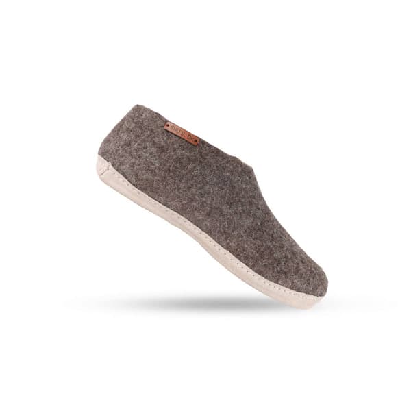 Wool Slippers (100% Pure Wool) with Suede Sole
