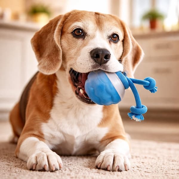 Smart Aktivitetsbold til Hunde – Automatisk & Interaktiv