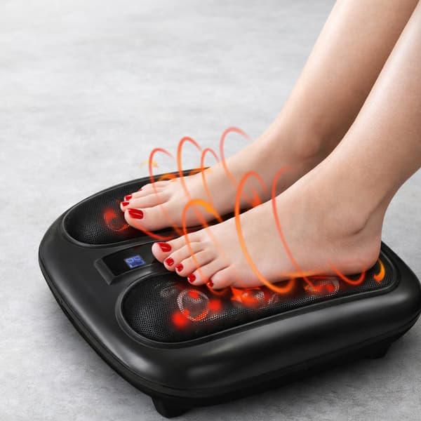 Luksus Fodmassage med roterende massage og varmeterapi