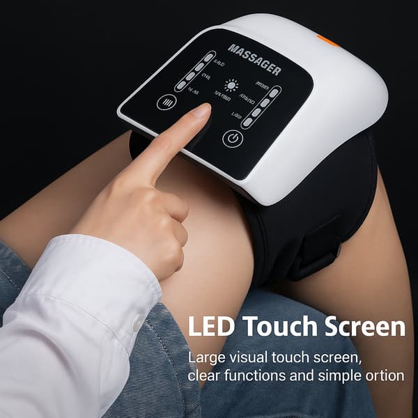 Knee massage + infrared relief -Digital screen-